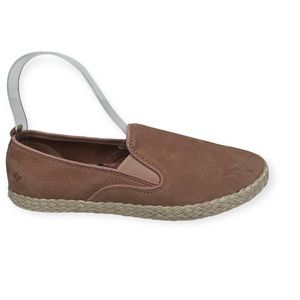 Sperry Women's Sailor Twin Gore Blush Jute Slip-Ons STS84893 Size 7.5 Leather